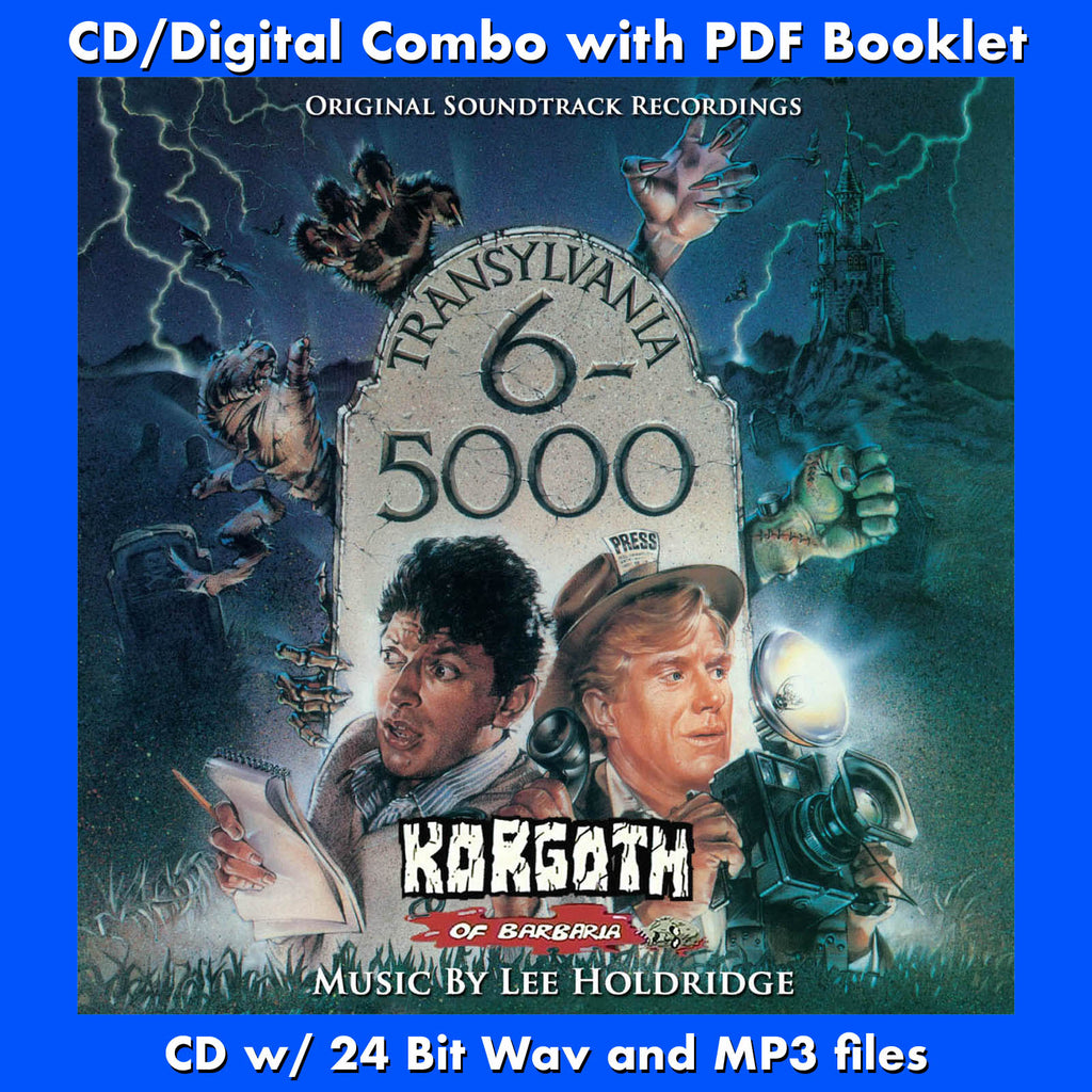 TRANSYLVANIA 6-5000 / KORGOTH OF BARBARIA-Soundtracks(W/Free Digital Download/Digital booklet)