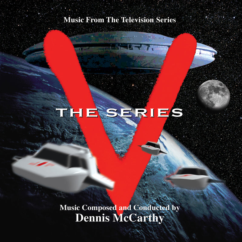 廃盤　1984 オリジナルTVサントラCD「V テレビシリーズ/Vファイナル」 V-THE SERIES: Original TV Soundtrack by Dennis McCarthy