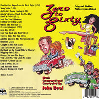 ZERO TO SIXTY - Original Soundtrack by John Beal
