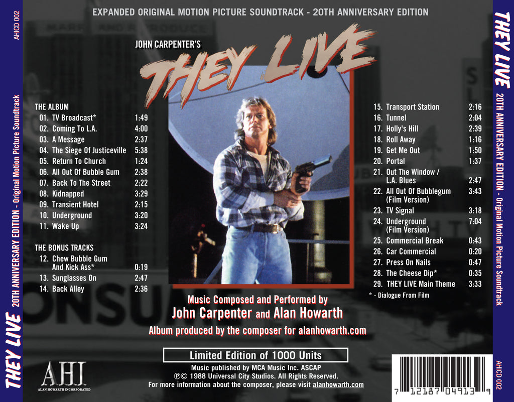 They Live Lettering They Live Amazon.com: They Live : Roddy Piper, Keith David, Meg Foster